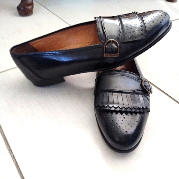 Stanley Blacker  Men's Leather Loafers - Picture 1 of 13
